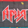 Флаг Ария "ЛОГО" с 6-7 автографами